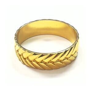 J. Crew Gold Bangle Bracelet